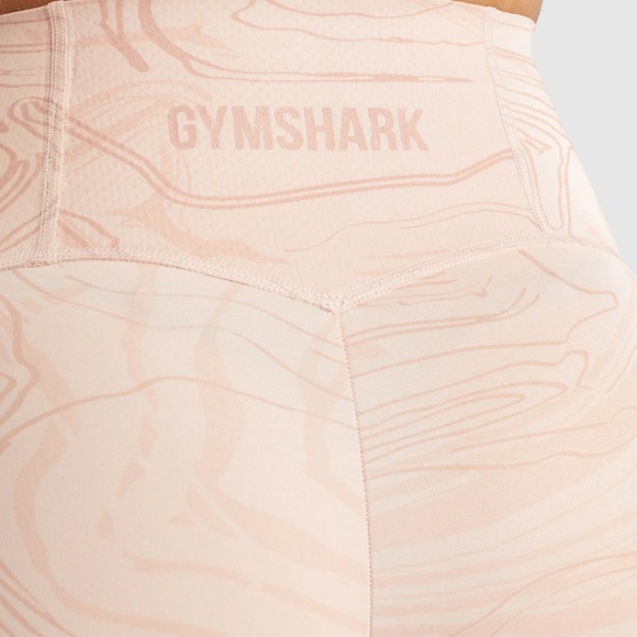 Gymshark GS Power Support leggings scrunch butt XS peach - Picture 8 of 11